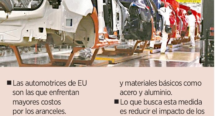 Libra México a medias arancel a los camiones