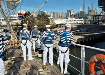 Retoma Buque ‘Cuauhtémoc’ travesía tras accidente