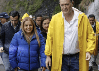 Recorre gobernador las  zonas afectadas por lluvias