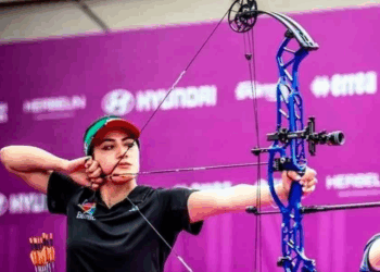 Hacen Bernal y Becerra 1-2 en Copa Mundial de Tiro con Arco