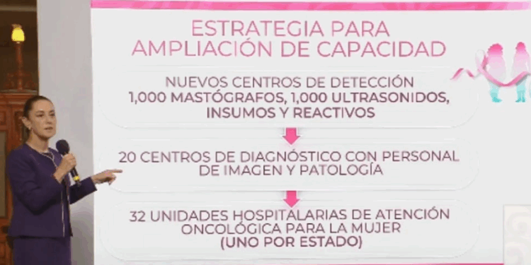 Anuncian modelo de atención universal para cáncer de mama