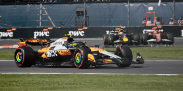 Domina Lando GP de México y toma liderato en el campeonato de pilotos