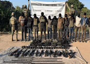 Detienen a 13 ligados a ‘Los Mayitos’ en Navolato, Sinaloa