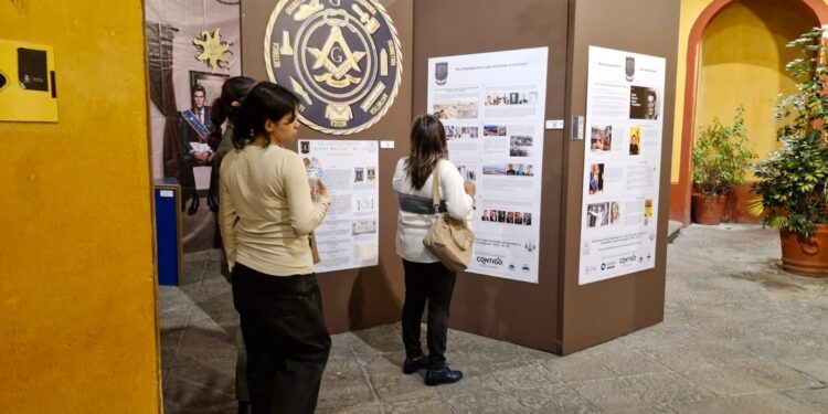 Masonería queretana celebra 93 aniversario con exposición sobre paz y derechos humanos