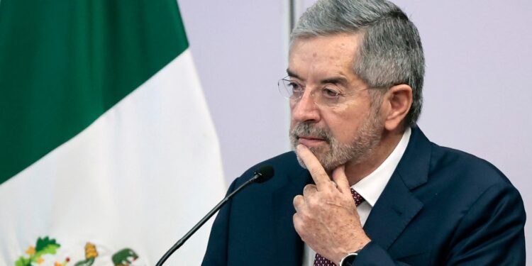 Canciller De la Fuente resalta el Plan México a integrantes del Parlamento Europeo