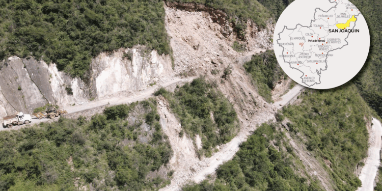 Aisladas tras derrumbe diez comunidades: EGT