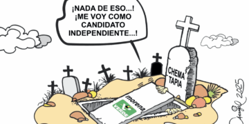¿Primera calavera electoral?