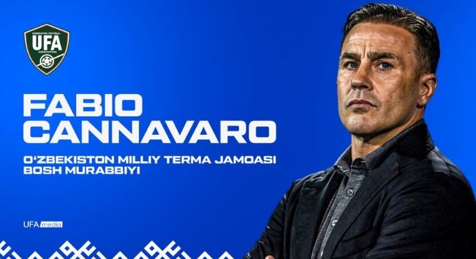 Fabio Cannavaro dirigirá a Uzbekistán en la Copa del Mundo