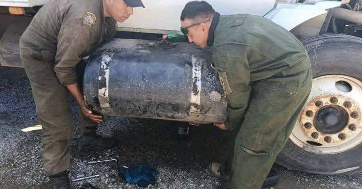 Decomisan 81 kilos de cocaína en tanque de diésel de tráiler en San Juan del Río