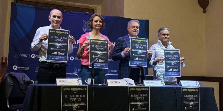 Presentarán en Querétaro ‘El Lago de los Cisnes’ con el Royal Ukrainian Ballet y la OFEQ