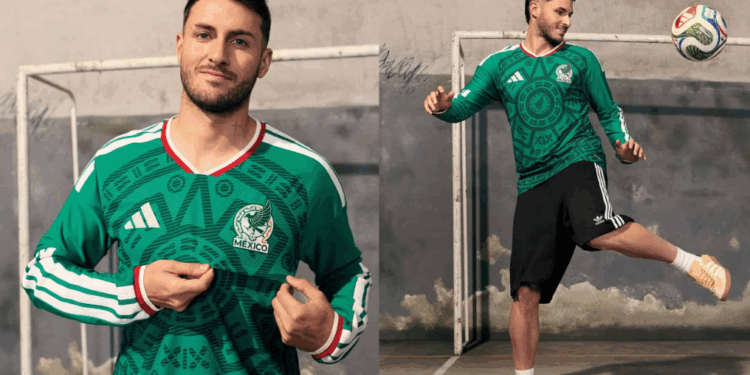 México presenta su nuevo jersey para el Mundial 2026 inspirado en el calendario azteca