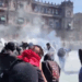 Se registran enfrentamientos en el Zócalo