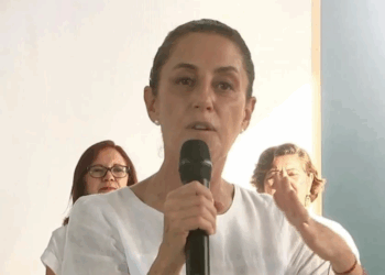 ‘Nunca hay que usar la violencia’, responde Sheinbaum ante marcha