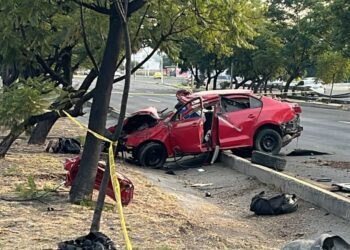 Fatal accidente en Paseo de la República