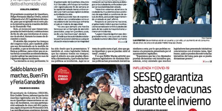 Portada 18 de noviembre de 2025