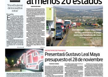 Portada 24 de noviembre de 2025