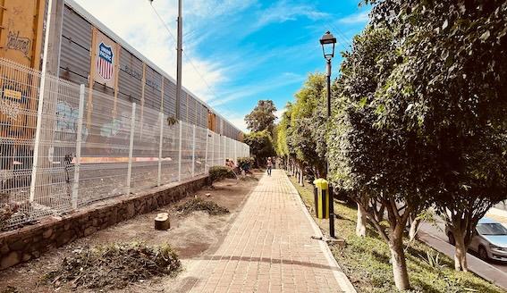 Talan en el Parque lineal de Las Hadas
