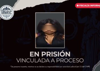 En prisión por robo, vinculada por 8 carpetas de investigación