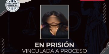 En prisión por robo, vinculada por 8 carpetas de investigación