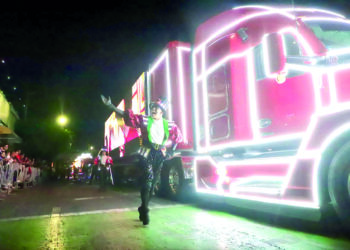 Regresó la Caravana Coca Cola tras 10 años