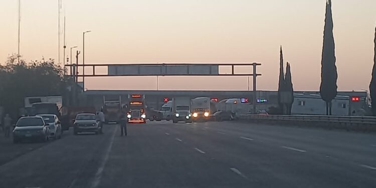 Cierran la caseta de Palmillas en ambos sentidos