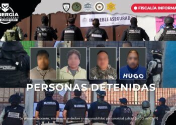 Cuatro detenidos tras cateos en Querétaro y El Márques