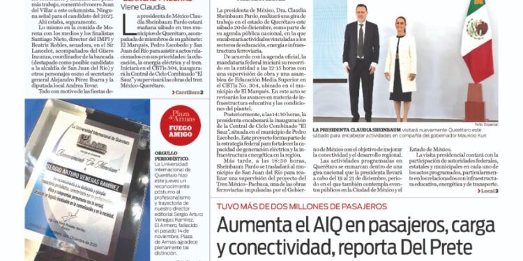 Portada 19 de diciembre de 2025