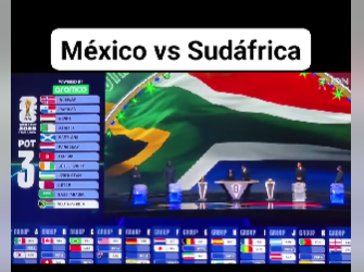 México inaugura el Mundial 2026 ante Sudáfrica