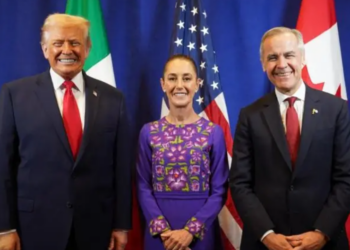 ‘Hablamos principalmente de comercio’, dice Trump sobre reunión con Sheinbaum y Carney