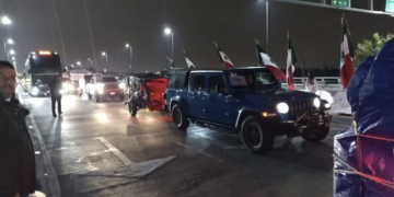 Querétaro participa en el acompañamiento de la Caravana Migrante 2025