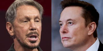 Desplaza Larry Ellison a Elon Musk en el 2025