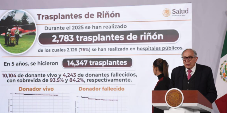 Secretaría de Salud lanza campaña para fomentar la donación de órganos y aumentar trasplantes