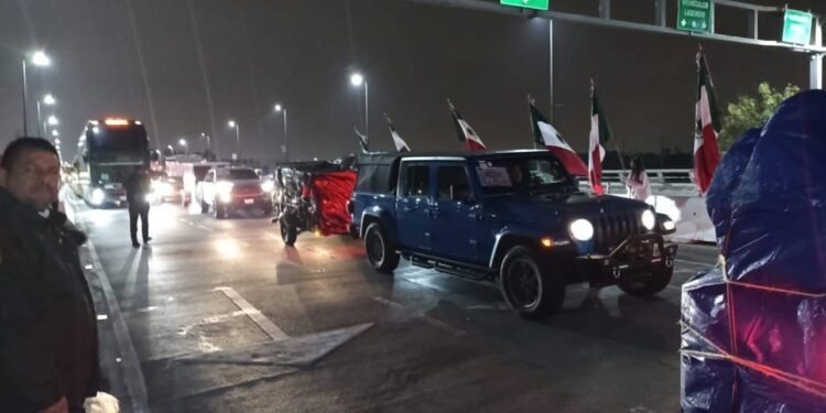 Querétaro participa en el acompañamiento de la Caravana Migrante 2025