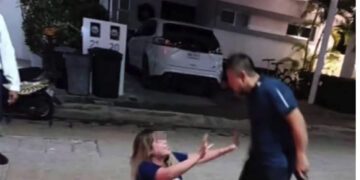 Exhiben a juez penal agrediendo a mujer en Cancún