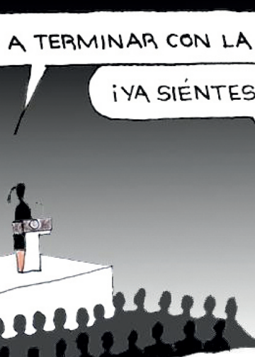 Vamos a terminar con la corrupción