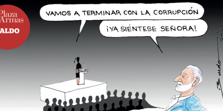 Vamos a terminar con la corrupción