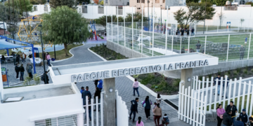 Entrega Monsalvo parque recreativo en La Pradera