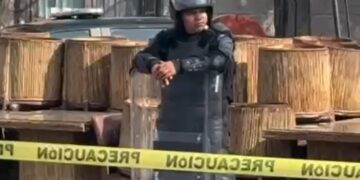 Ejecuta Gobierno de Querétaro operativo de desalojo y demolición en predios estatales