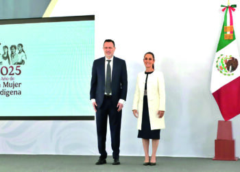 Regresa Claudia mañana sábado