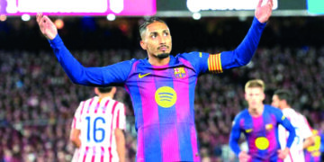 Logra Haaland récord, pero el City sufre ante Fulham