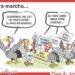 La otra marcha…