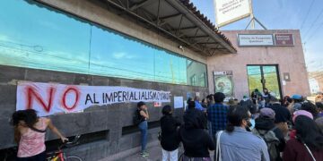 Protestan simpatizantes en Querétaro
