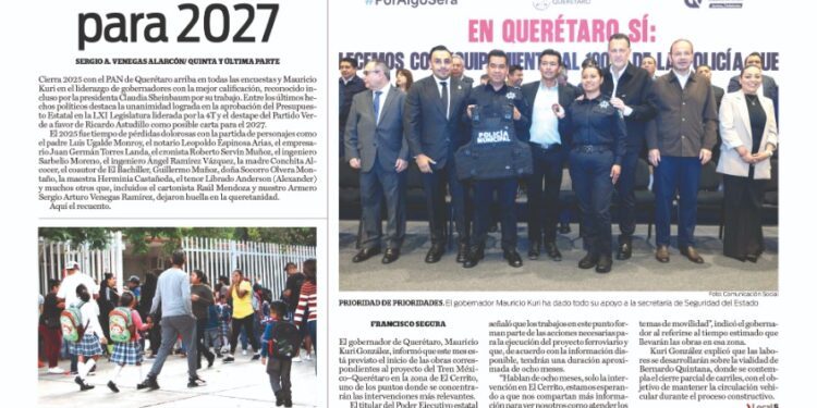 Portada 9 de enero de 2026