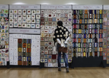 Con bordados, rompen Récord Guinness