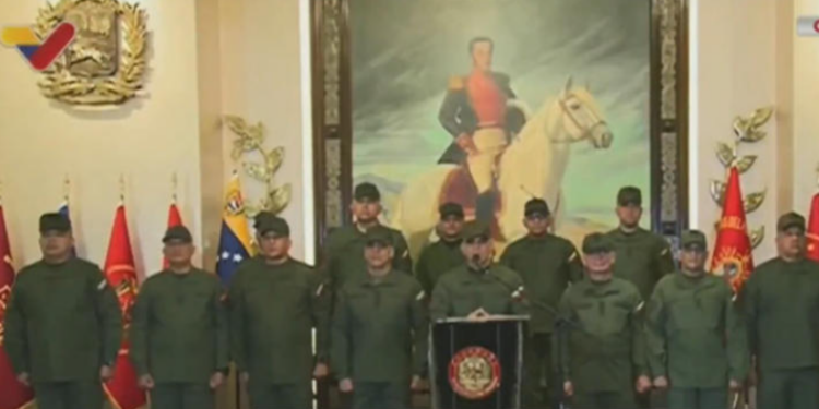 Exigen militares liberación de Maduro; reconocen a Rodríguez