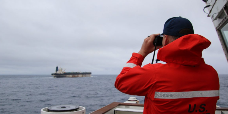 Incauta EU un nuevo buque vinculado a Venezuela