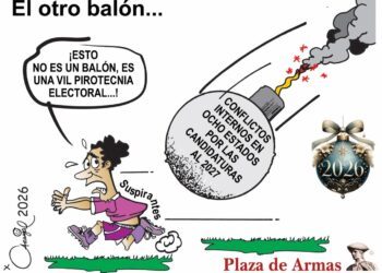 El otro balón…