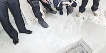 Omar Coronel,  facilitador del tunel