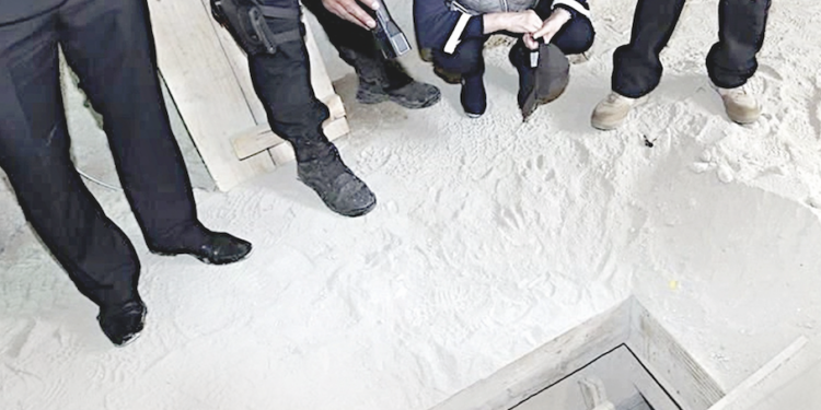 Omar Coronel,  facilitador del tunel