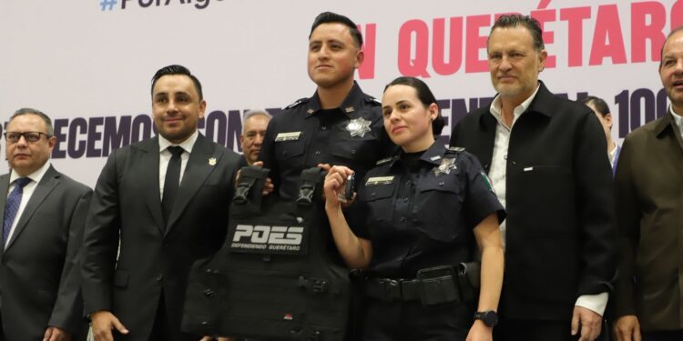 Gobierno de Querétaro entrega equipamiento policial con inversión superior a 155 millones de pesos